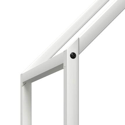 Vedställ vit 60x25x90 cm kallvalsat stål