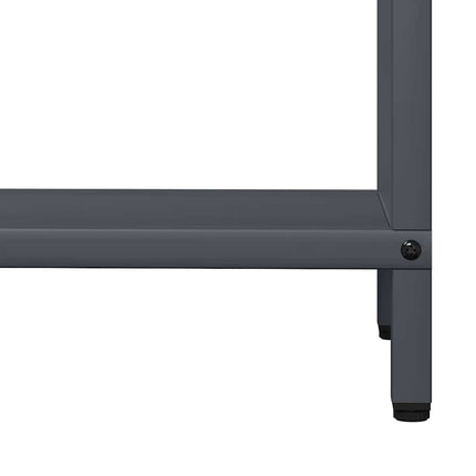 Vedställ antracit 60x25x90 cm kallvalsat stål