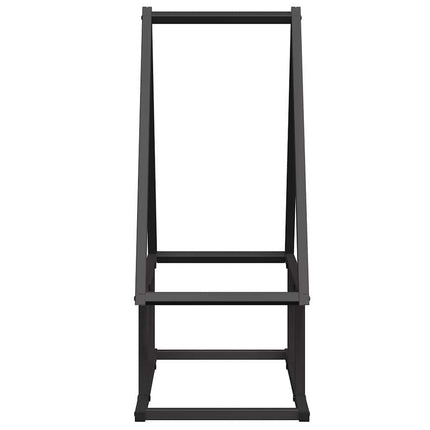 Vedställ svart 50x25x60 cm kallvalsat stål