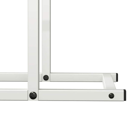 Vedställ vit 50x25x60 cm kallvalsat stål