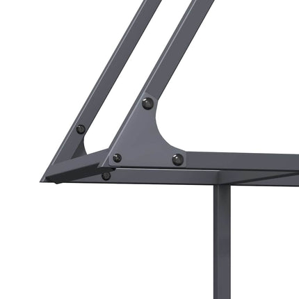 Vedställ antracit 80x25x90 cm kallvalsat stål