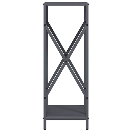 Vedställ antracit 34x25x70 cm kallvalsat stål