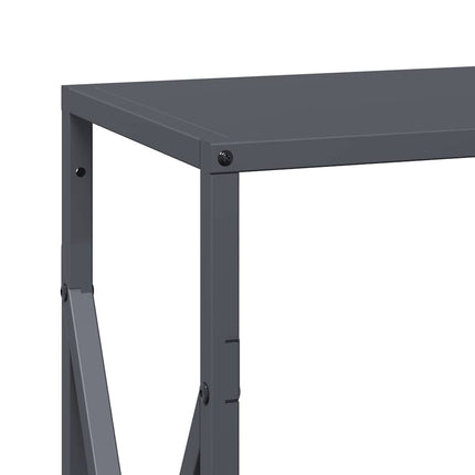 Vedställ antracit 34x25x70 cm kallvalsat stål