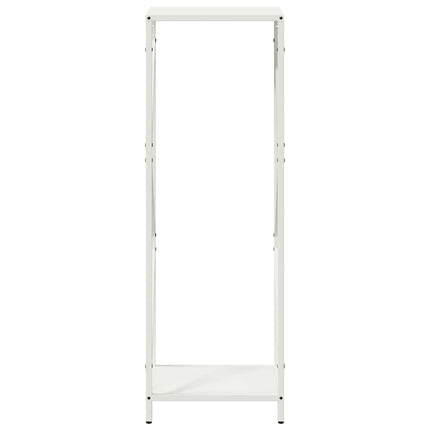 Vedställ vit 34x25x100 cm kallvalsat stål