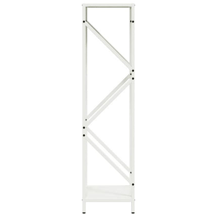 Vedställ vit 34x25x100 cm kallvalsat stål