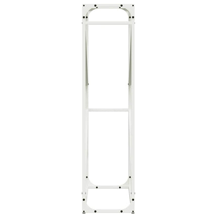 Vedställ vit 60x25x100 cm kallvalsat stål
