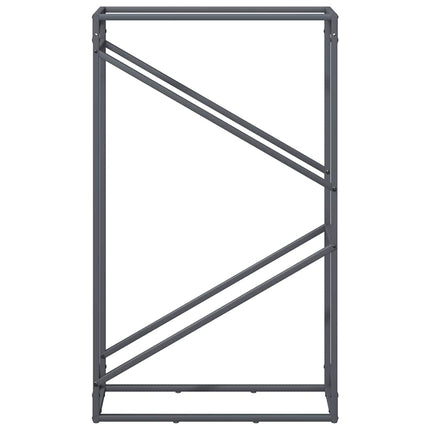 Vedställ antracit 60x25x100 cm kallvalsat stål