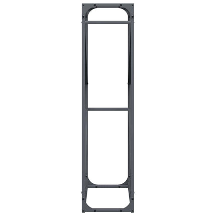 Vedställ antracit 60x25x100 cm kallvalsat stål