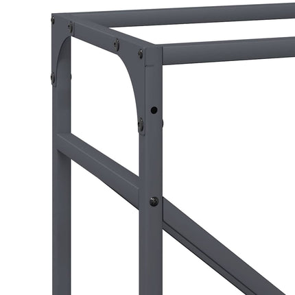 Vedställ antracit 40x25x100 cm kallvalsat stål
