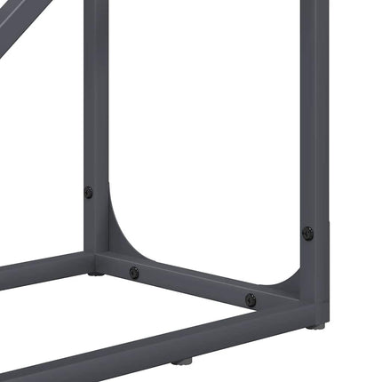 Vedställ antracit 40x25x100 cm kallvalsat stål