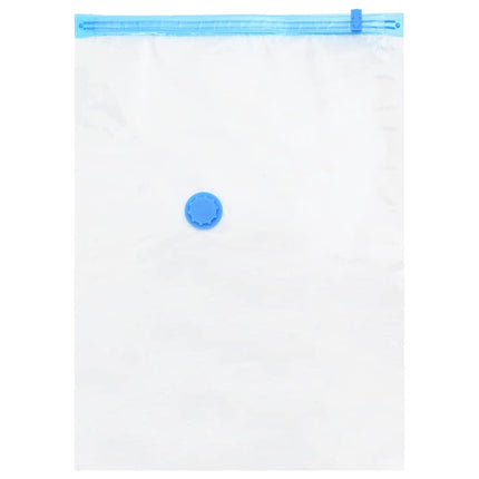 Förvaringspåsar 5 pcs Transparent och Blå 70 x 50 cm