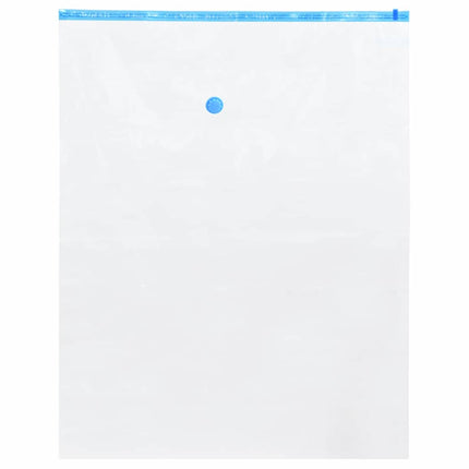 Förvaringspåsar 50 pcs Transparent och Blå 100 x 80 cm