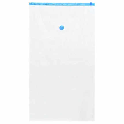 Förvaringspåsar 5 pcs Transparent och Blå 120 x 70 cm