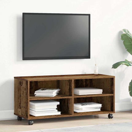 TV-skåp Brun 90 x 35 x 40,5 cm Konstruerat trä