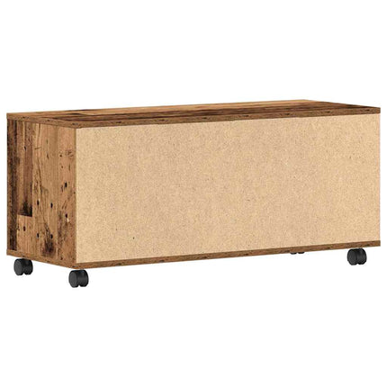 TV-skåp Brun 90 x 35 x 40,5 cm Konstruerat trä