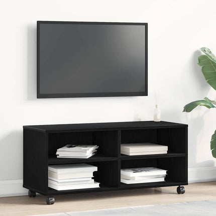 TV-skåp Svart 90 x 35 x 40,5 cm Konstruerat trä