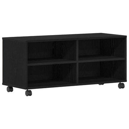 TV-skåp Svart 90 x 35 x 40,5 cm Konstruerat trä