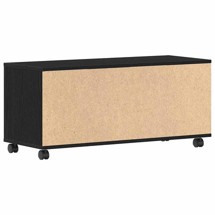 TV-skåp Svart 90 x 35 x 40,5 cm Konstruerat trä