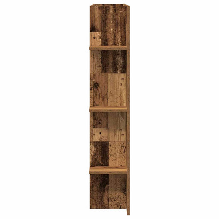 TV-skåp 152 x 22 x 113 cm Gammalt trä Konstruerat trä