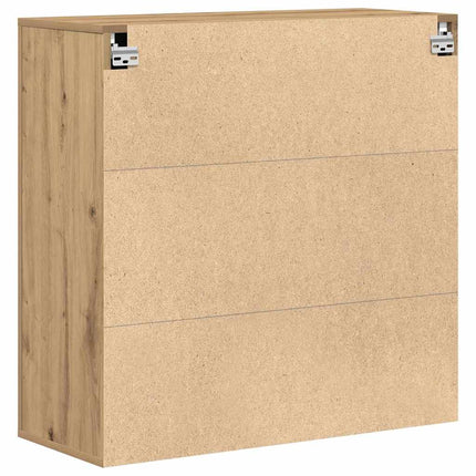 Väggskåp med hylla artisan ek 80 x 33 x 80 cm Konstruerat trä
