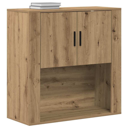 Väggskåp med hylla Artisan Ek 80 x 33 x 80 cm Konstruerat trä