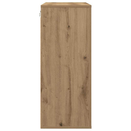 Väggskåp med hylla artisan ek 80 x 33 x 80 cm Konstruerat trä