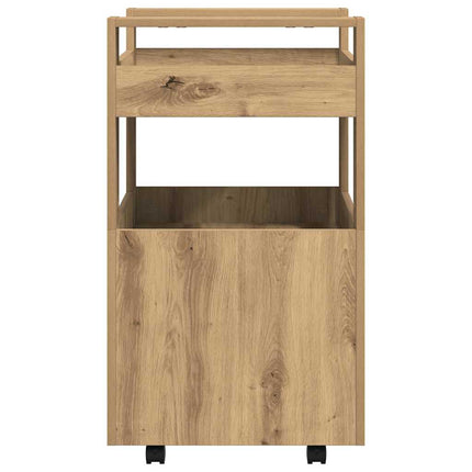 Köksvagn artisan ek 60 x 45 x 80 cm Konstruerat trä