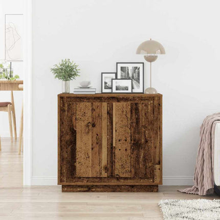 Sideboard Gammalt trä 80 x 40 x 75 cm Konstruerat trä
