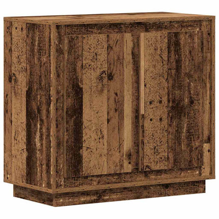 Sideboard Gammalt trä 80 x 40 x 75 cm Konstruerat trä