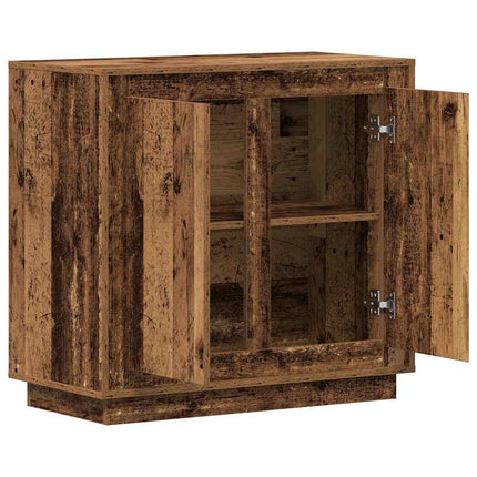 Sideboard Gammalt trä 80 x 40 x 75 cm Konstruerat trä