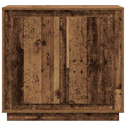 Sideboard Gammalt trä 80 x 40 x 75 cm Konstruerat trä