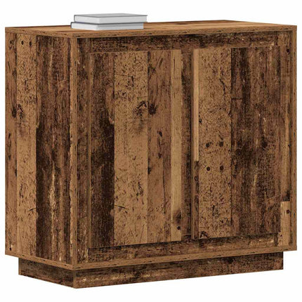 Sideboard Gammalt trä 80 x 40 x 75 cm Konstruerat trä