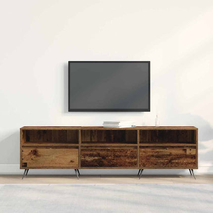 TV-skåp Gammalt trä 150 x 30 x 44,5 cm Konstruerat trä