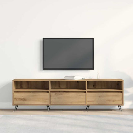 TV-skåp artisan ek 150 x 30 x 44,5 cm Konstruerat trä