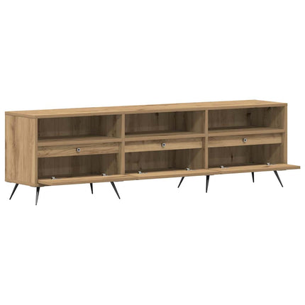 TV-skåp artisan ek 150 x 30 x 44,5 cm Konstruerat trä