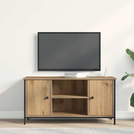 TV-skåp artisan ek 100 x 40 x 50 cm Konstruerat trä