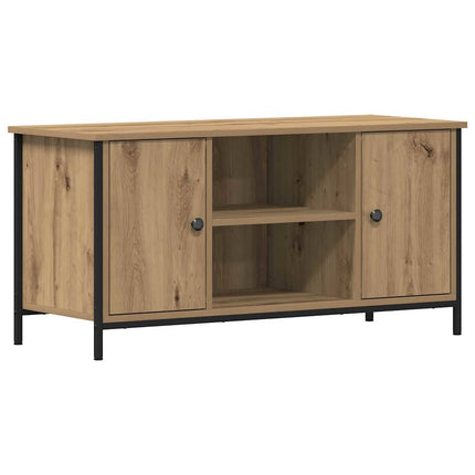 TV-skåp artisan ek 100 x 40 x 50 cm Konstruerat trä