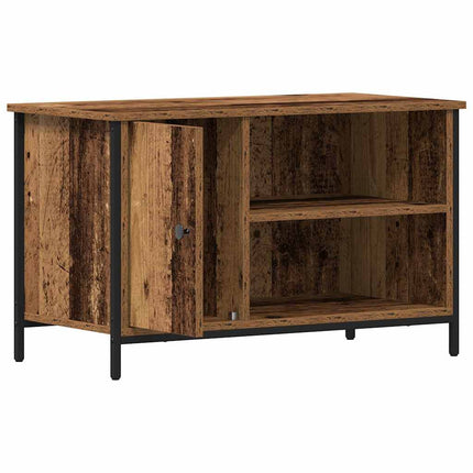TV-skåp 80 x 40 x 50 cm Gammalt trä Konstruerat trä