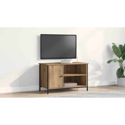 TV-skåp 80 x 40 x 50 cm artisan ek Konstruerat trä