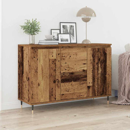 Sideboard Gammalt trä 101,5 x 35 x 70 cm Konstruerat trä