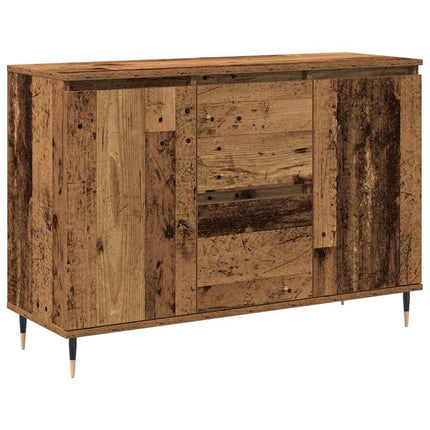 Sideboard Gammalt trä 101,5 x 35 x 70 cm Konstruerat trä