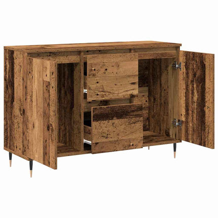Sideboard Gammalt trä 101,5 x 35 x 70 cm Konstruerat trä