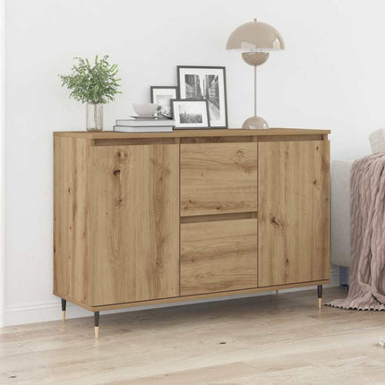 Sideboard Artisan Ek 101,5 x 35 x 70 cm Konstruerat trä
