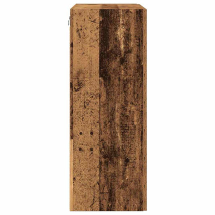 Väggskåp Gammalt trä 69,5 x 34 x 90 cm Konstruerat trä