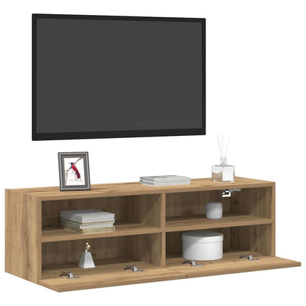 TV Vägghylla artisan ek 100 x 30 x 30 cm Konstruerat trä