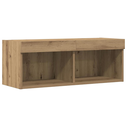 TV-bänkset 80 x 30 x 30 cm artisan ek Konstruerat trä