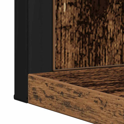 Spegel Gammalt trä 50 x 12 x 60 cm Glas och konstruerat trä