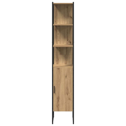 Badrumsskåp artisan ek 33 x 33 x 185,5 cm Konstruerat trä