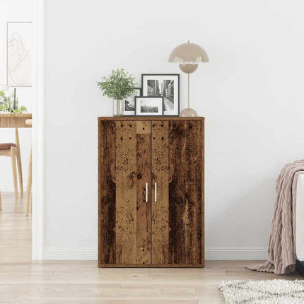 Sideboard Gammalt trä 60 x 31 x 84 cm Konstruerat trä