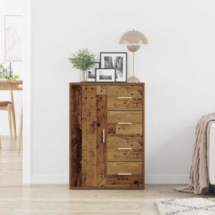 Sideboard Gammalt trä 60 x 31 x 84 cm Konstruerat trä